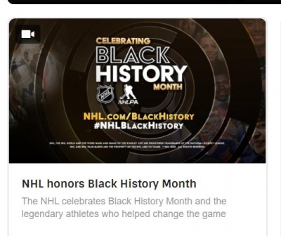 Black month in NHL
